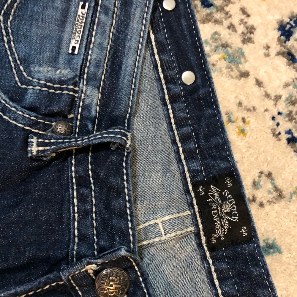 Rerock skinny jeans - like new - size 10r - Picture 3 of 5